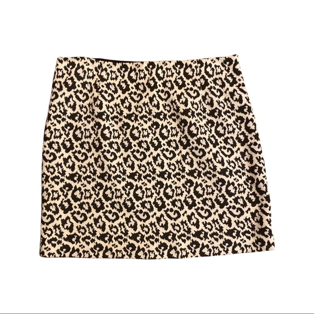 Animal Print Tibi skirt